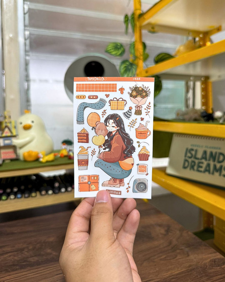 Fulfilled | Cozy Harvest | Collection Stickers | C446