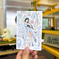 Ice Skating | Cloud Dancer | Collection Stickers | C465