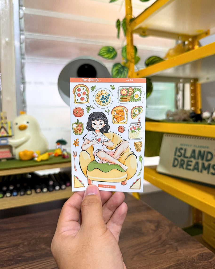 Healthy | The Breakfast Club | Collection Stickers | C476
