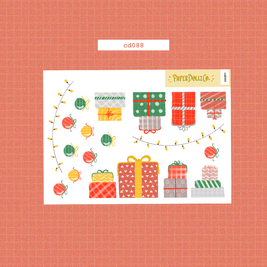 Joy to the Dolly World | Hobonichi | Cousin Daily Sticker Kit | Cd088