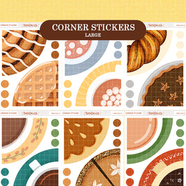 PaperDollzCo | Large Corner Stickers | cor-045-L