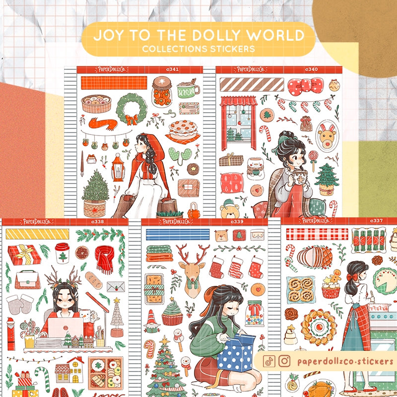 Blissful | Joy to the Dolly World | Collection Stickers | c340