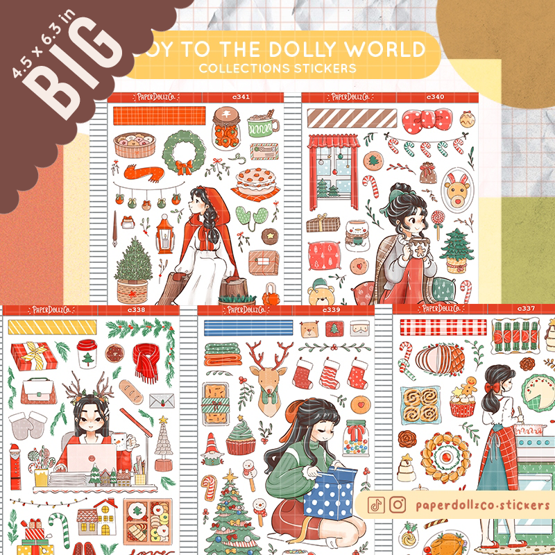 Blissful | Joy to the Dolly World | Collection Stickers | c340