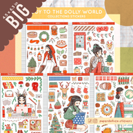 Blissful | Joy to the Dolly World | Collection Stickers | c340