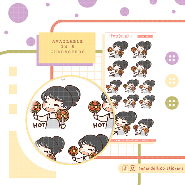 Hot | PaperDollzCo | Activity Stickers | f132