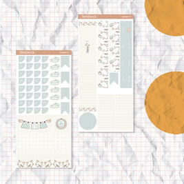 Minimalist | Hobonichi A6 Monthly Sticker ( set of 2 ) | -ha6m013