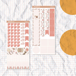 Minimalist | Hobonichi A6 Monthly Sticker ( set of 2 ) | -ha6m014
