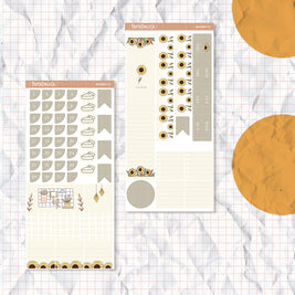 Minimalist | Hobonichi A6 Monthly Sticker ( set of 2 ) | -ha6m015