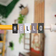 Letter Journal Sticker | Consonant | Monochromatic Colors | L014