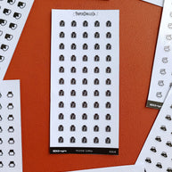 Facebook | PaperDollzCo | Icon Sticker | i016