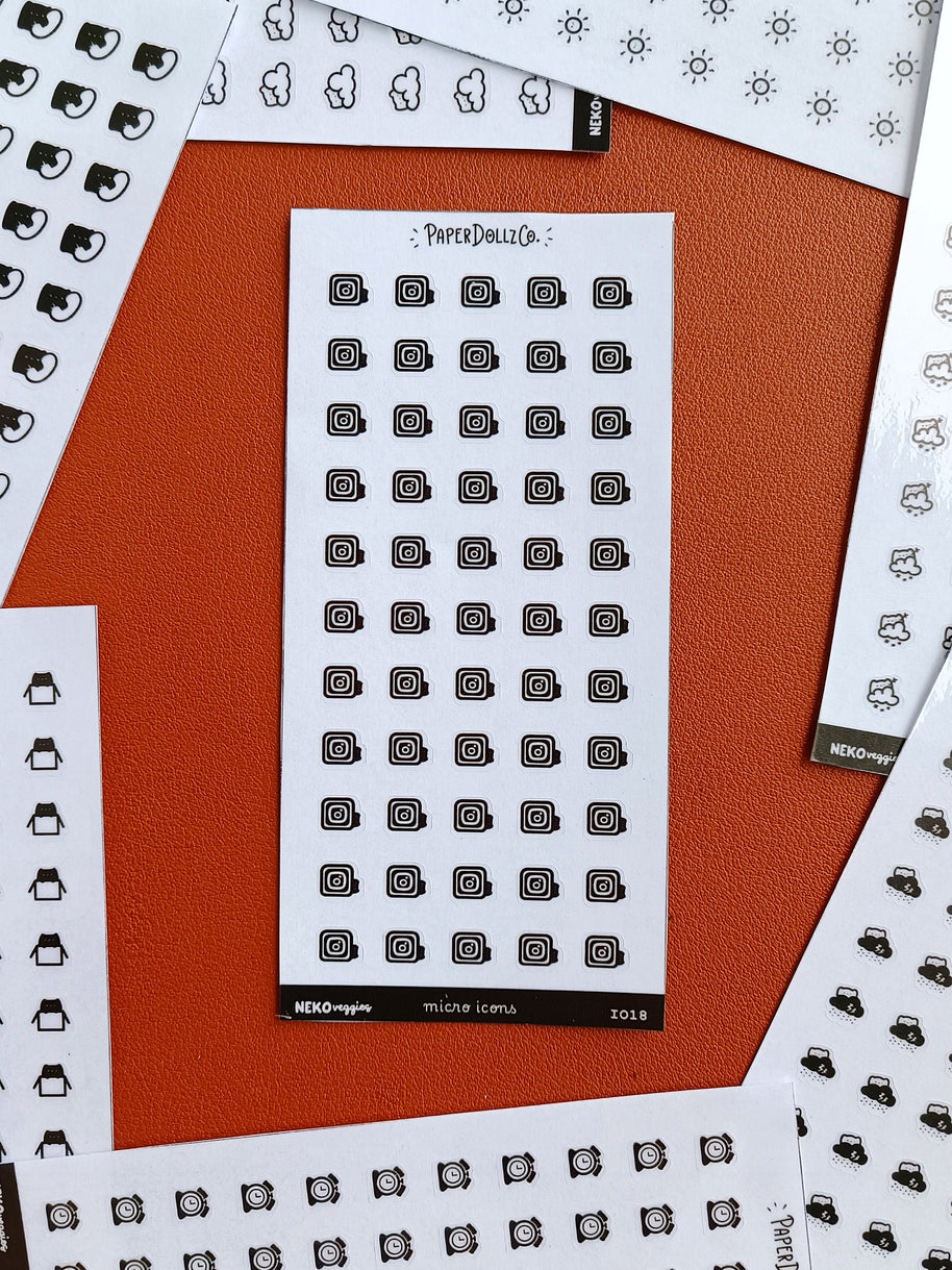 Instagram | PaperDollzCo | Icon Sticker | i018
