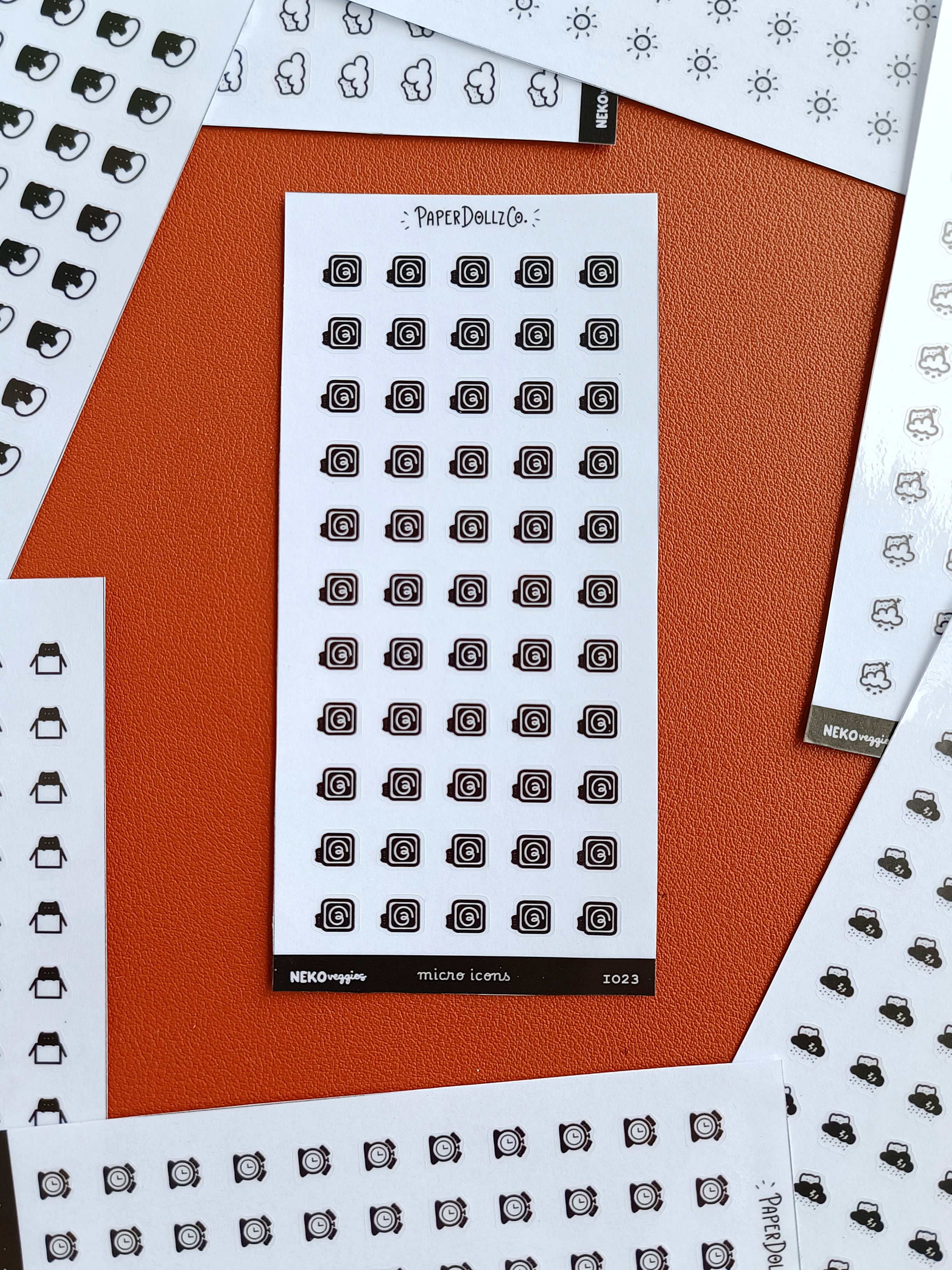 Threads | PaperDollzCo | Icon Sticker | i023