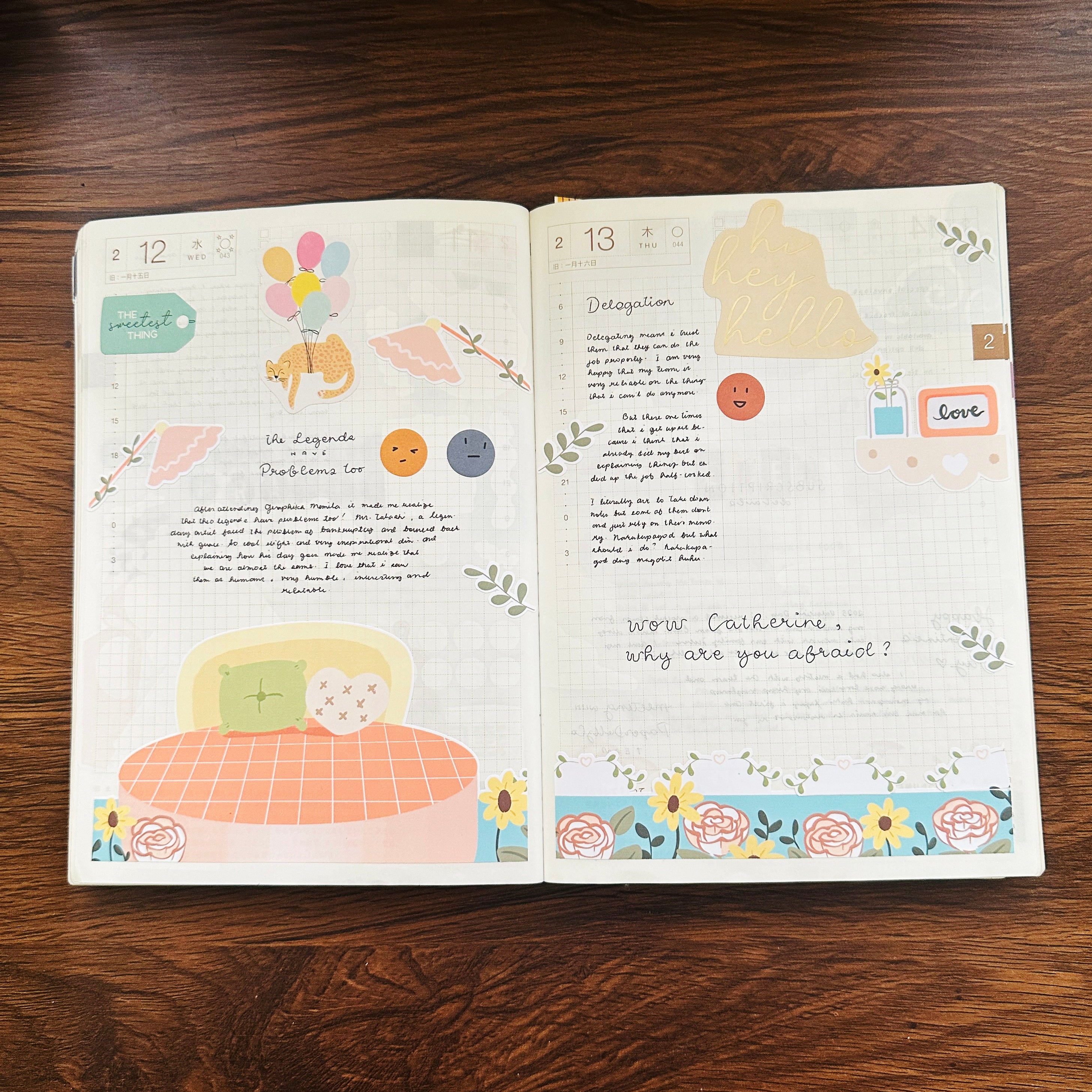 Reclaiming My Radiance | Hobonichi | Cousin Daily Sticker Kit | Cd065
