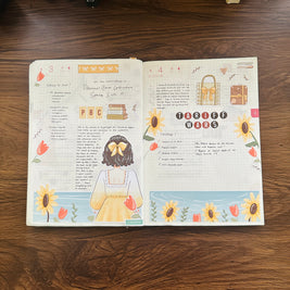 Reclaiming My Radiance | Hobonichi | Cousin Daily Sticker Kit | Cd066
