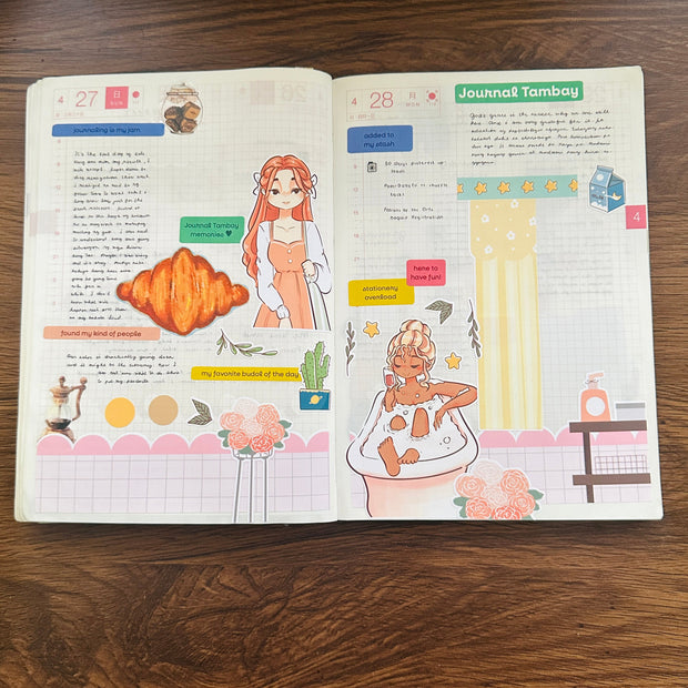 Home Buddy | Hobonichi | Cousin Daily Sticker Kit | Cd060