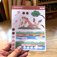 Blossoming | Spring Blossoming | Hobonichi A6 Daily Sticker Kit - a021