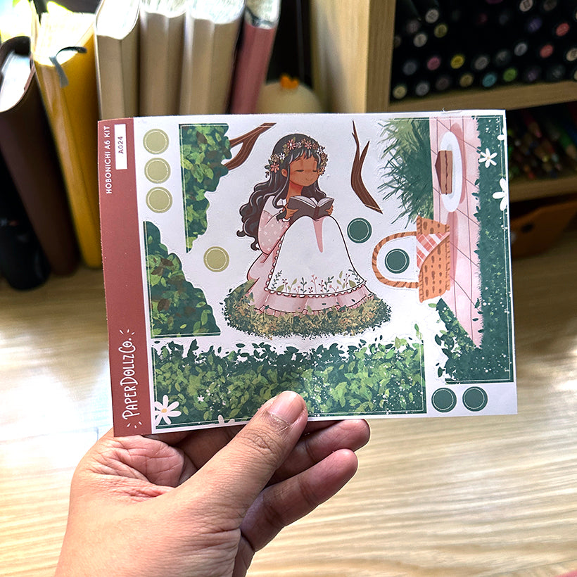 Breezy | Spring Blossoming | Hobonichi A6 Daily Sticker Kit - a024
