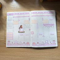 Breezy | Spring Blossoming | Hobonichi Cousin Weekly Kit - hcwk069