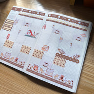 Blossoming | Spring Blossoming | Hobonichi Cousin Weekly Kit - hcwk066