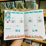 Coffeeholic | The Modern Mermaids | Hobonichi Cousin Weekly Kit | hcwk001