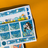 Zoophilist | The Modern Mermaids | Hobonichi Cousin Weekly Kit | hcwk003