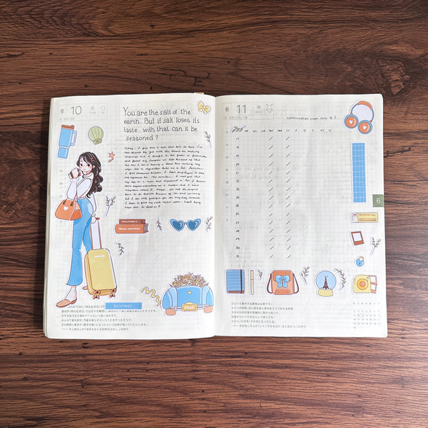 Business | Wanderlust | Collection Stickers | C413