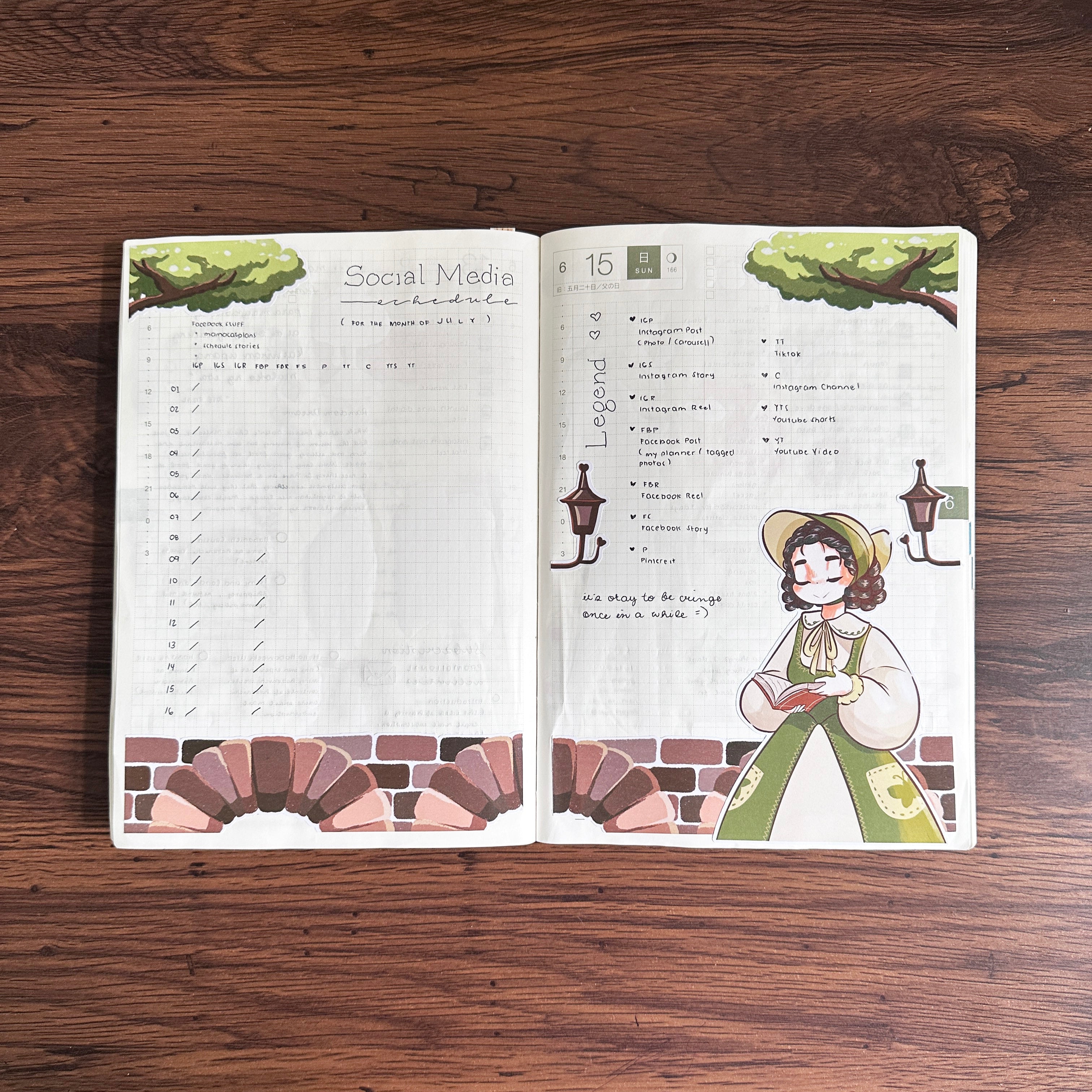 Victorian Muses | Like a Story Book | Cousin Daily Sticker Kit | Cd074