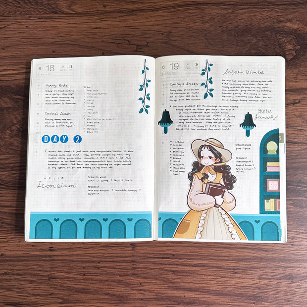 Victorian Muses | Like a Story Book | Cousin Daily Sticker Kit | Cd075