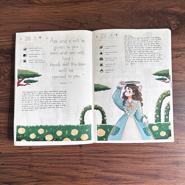 Victorian Muses | Like a Story Book | Cousin Daily Sticker Kit | Cd073