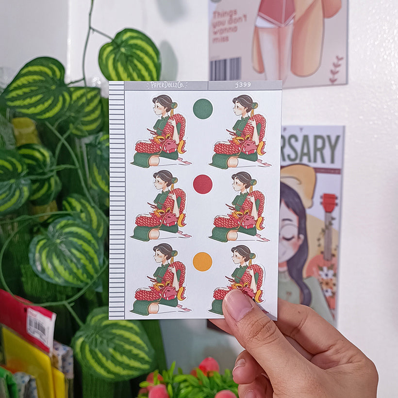 Prosperous | Year of the Rising Dragon | Stickers | J399