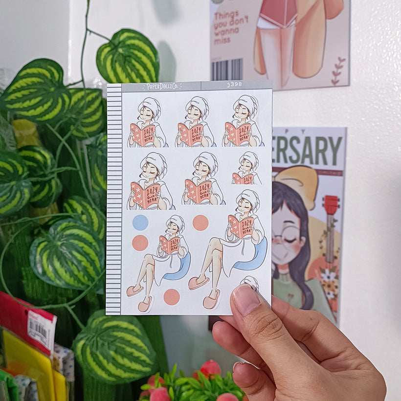 Radiant | Year of the Rising Dragon | Just Dolls Stickers | J398