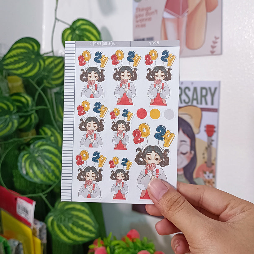 Promising | Year of the Rising Dragon | Just Dolls Stickers | J395