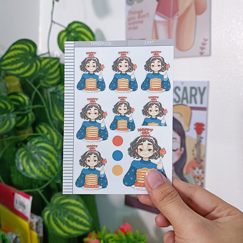 Abundant | Year of the Rising Dragon | Just Dolls Stickers | J397