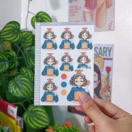 Abundant | Year of the Rising Dragon | Just Dolls Stickers | J397