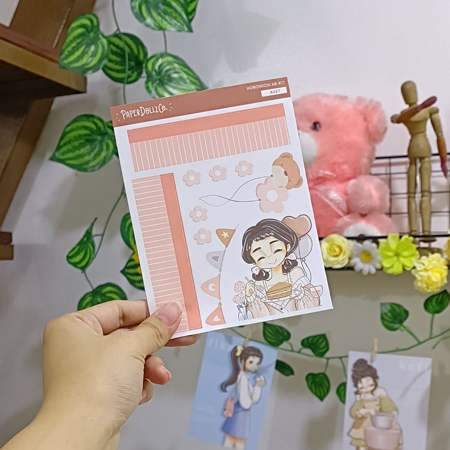 Sweet Treat | Alone Time | Hobonichi A6 Daily Sticker Kit - a027