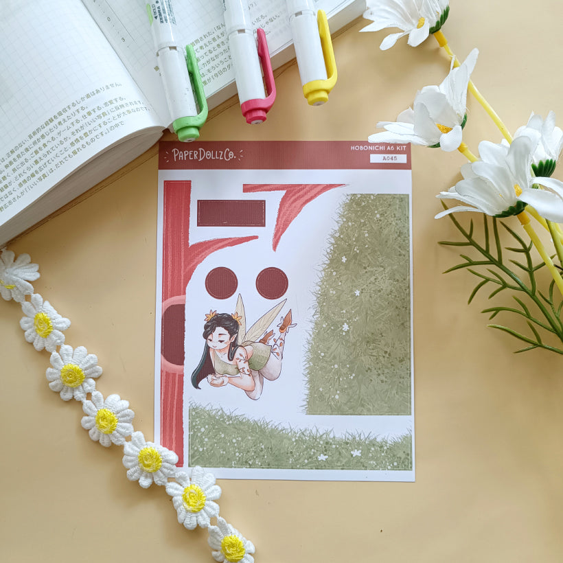 Enchanting | Fairy Tales | Hobonichi A6 Daily Sticker Kit - a045