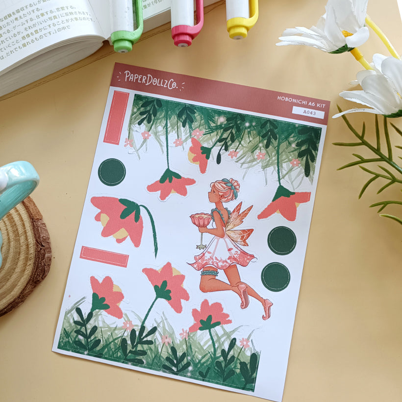 Surreal | Fairy Tales | Hobonichi A6 Daily Sticker Kit - a043