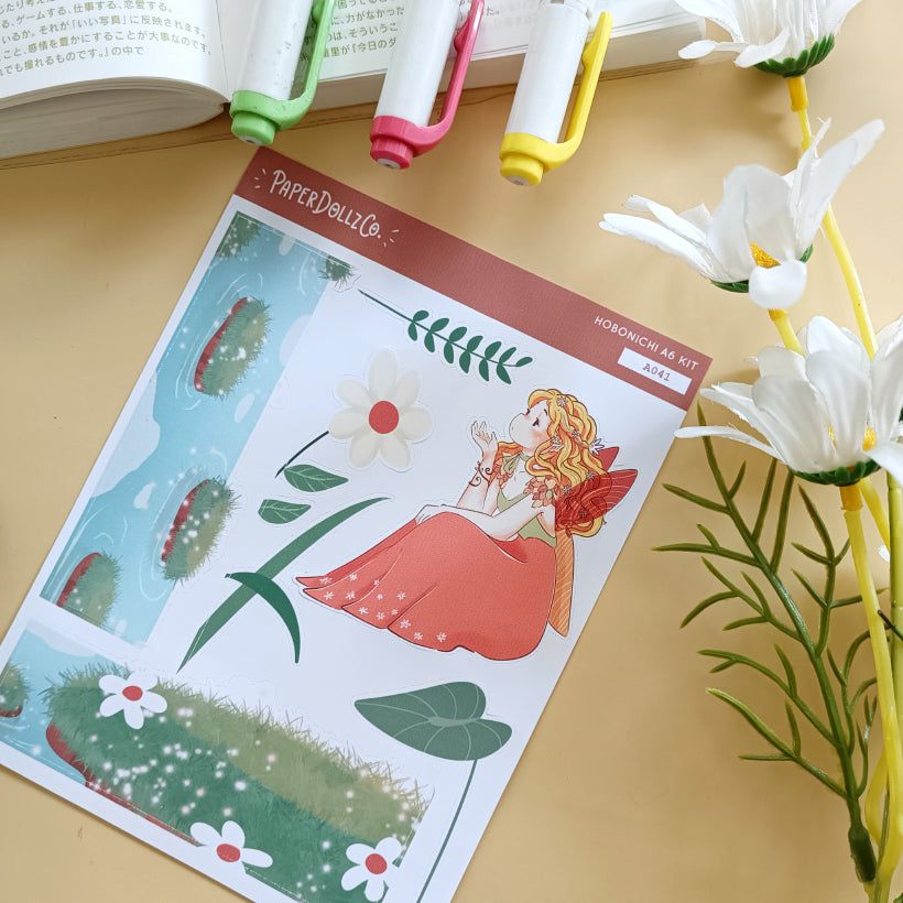 Magical | Fairy Tales | Hobonichi A6 Daily Sticker Kit - a041
