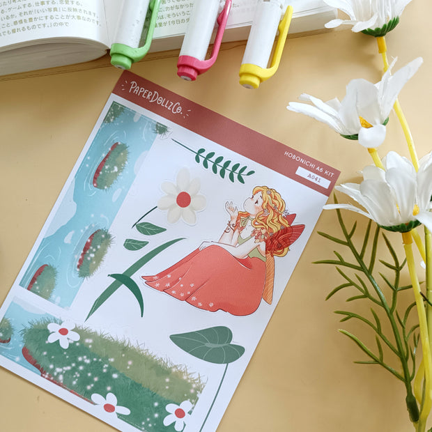 Magical | Fairy Tales | Hobonichi A6 Daily Sticker Kit - a041