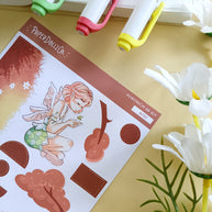 Mythical | Fairy Tales | Hobonichi A6 Daily Sticker Kit - a042