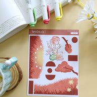 Mythical | Fairy Tales | Hobonichi A6 Daily Sticker Kit - a042