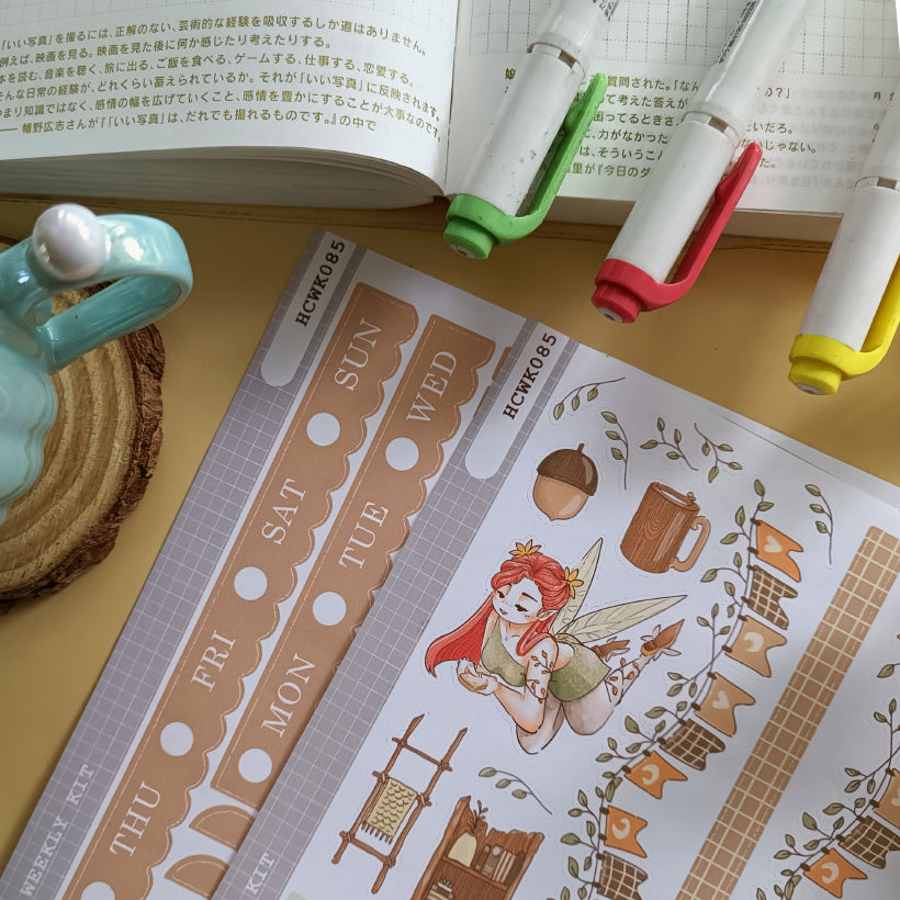 Enchanting | Fairy Tales | Hobonichi Cousin Weekly Kit - hcwk085