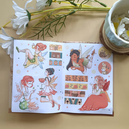 Fairy Tales | PaperDollzCo | Sticker Book | CB059