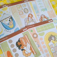 Cozy | Sweet Dreams | Hobonichi A6 Daily Sticker Kit - a047