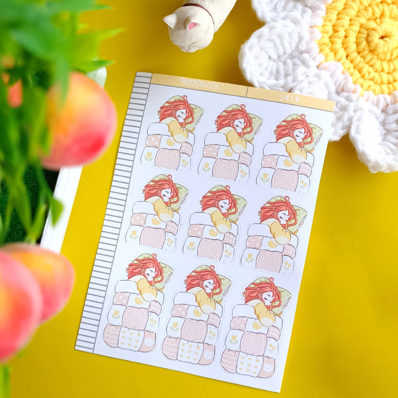 Cozy | Sweet Dreams | Just Dolls Stickers | J416