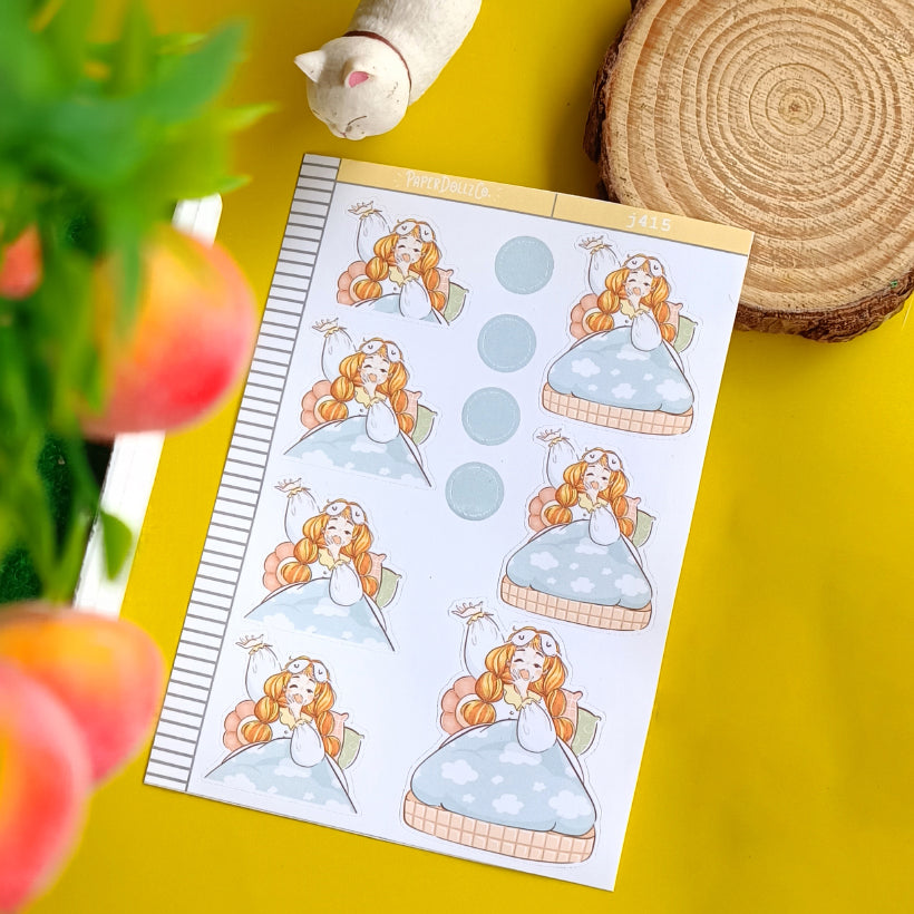Peaceful | Sweet Dreams | Just Dolls Stickers | J415