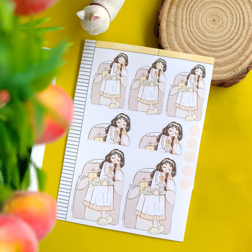 Calm | Sweet Dreams | Just Dolls Stickers | J417