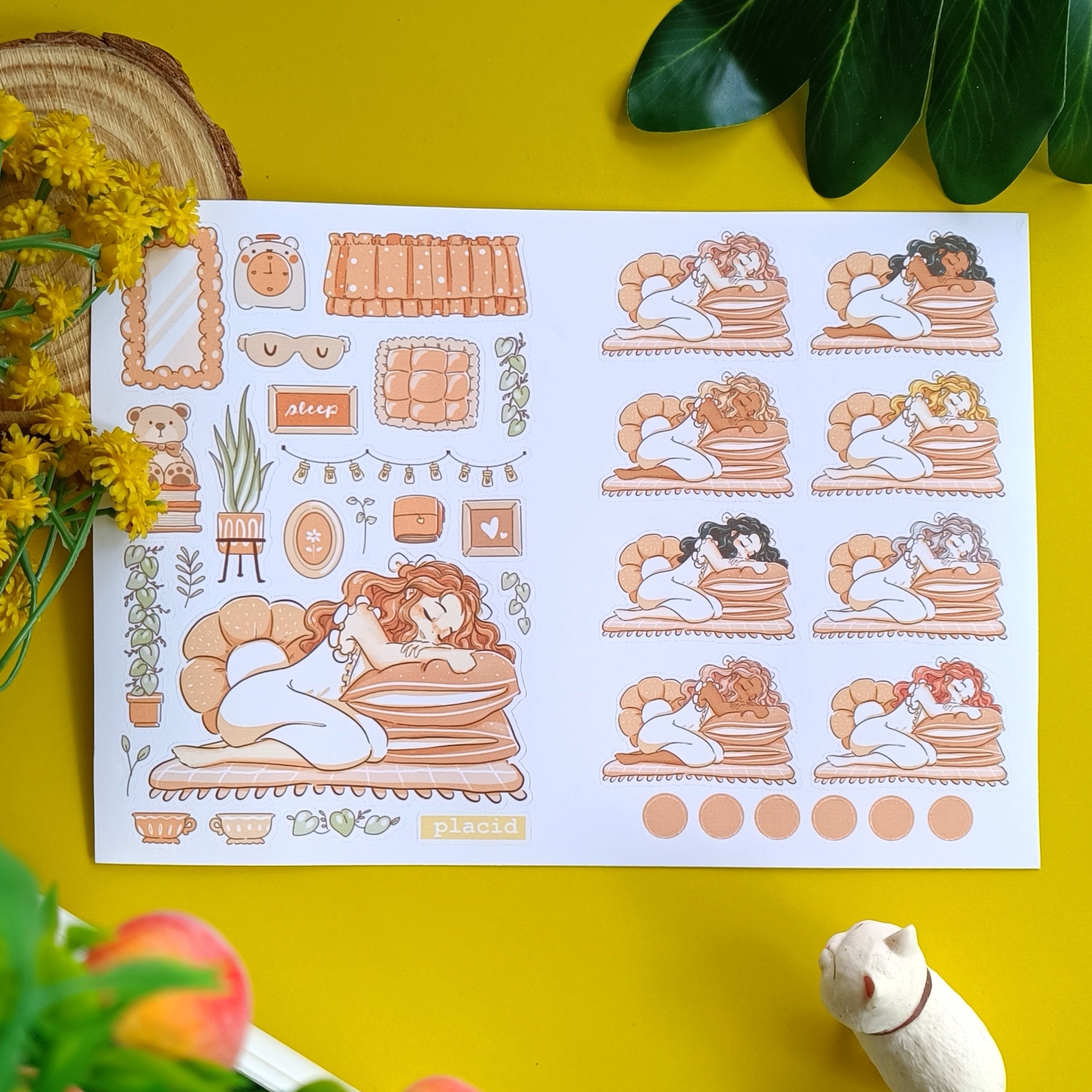 Sweet Dreams | PaperDollzCo | Sticker Book | CB060