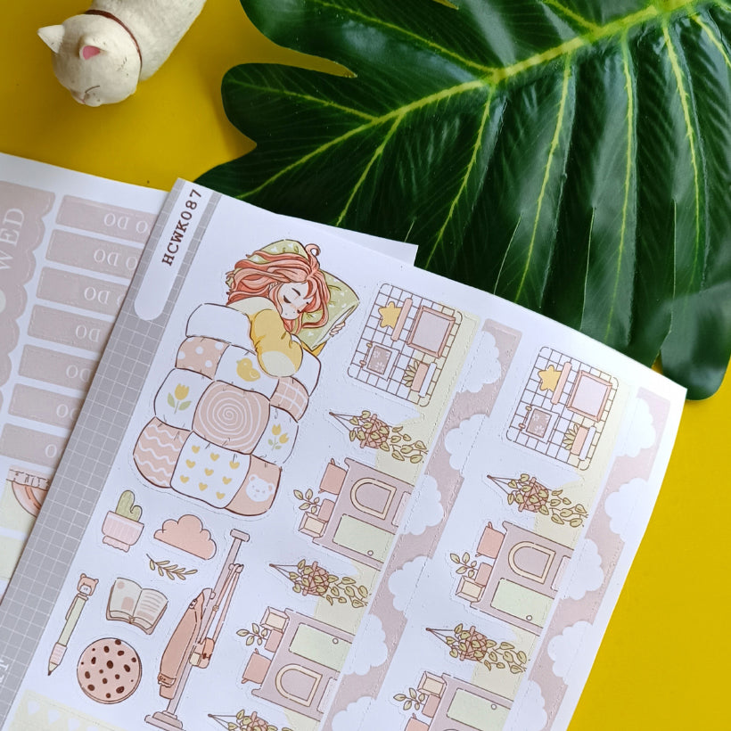 Cozy | Sweet Dreams | Hobonichi Cousin Weekly Kit - hcwk087
