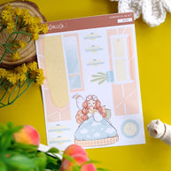Peaceful | Sweet Dreams | Hobonichi A6 Daily Sticker Kit - a046